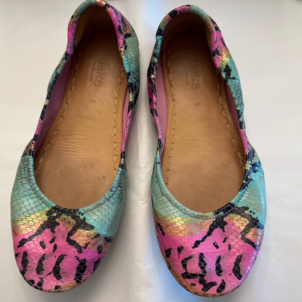 Electric Snake Tieks size 9